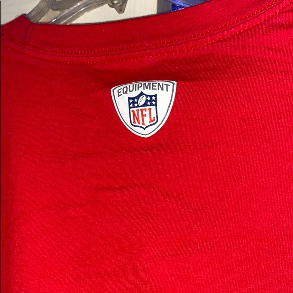 Red Nike New England Patriots Shirt - Picture 3 of 3